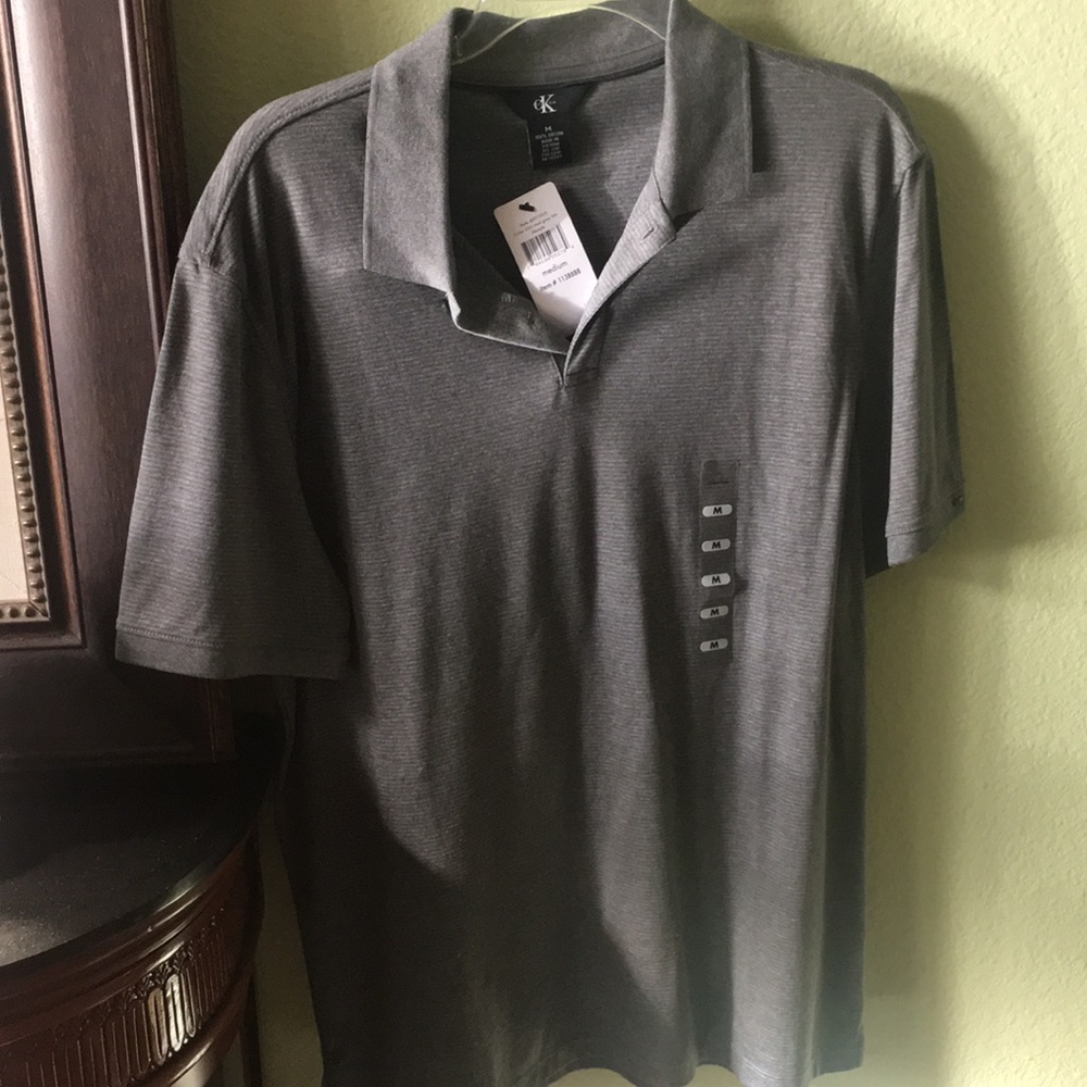 Calvin Klein Grey Polo